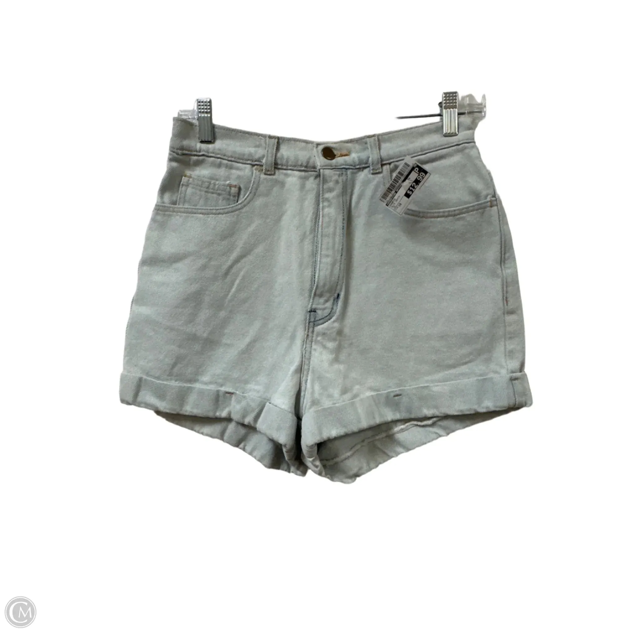 Shorts By American Apparel In Blue Denim, Size: 10