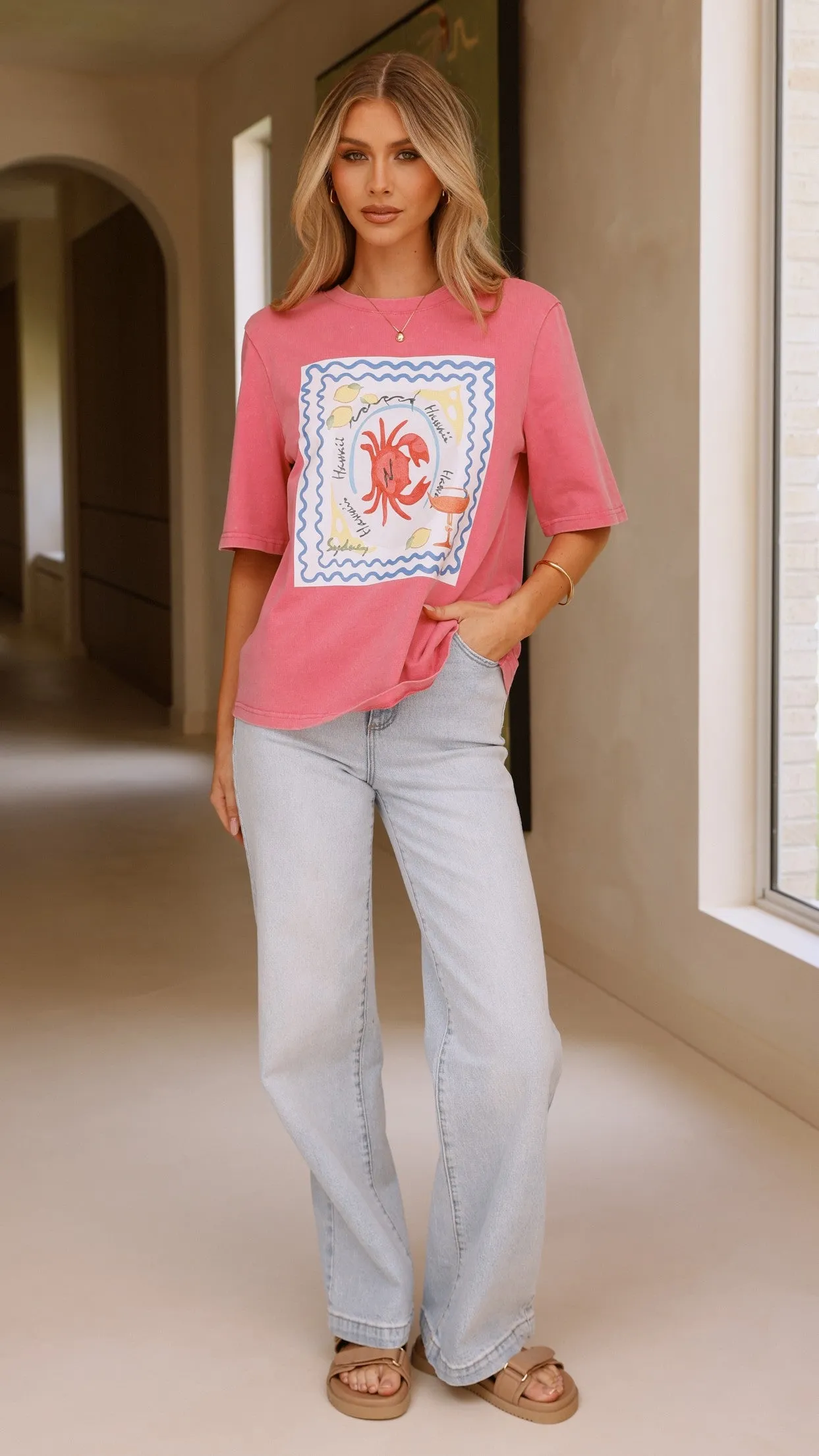 Tropic Tee - Pink