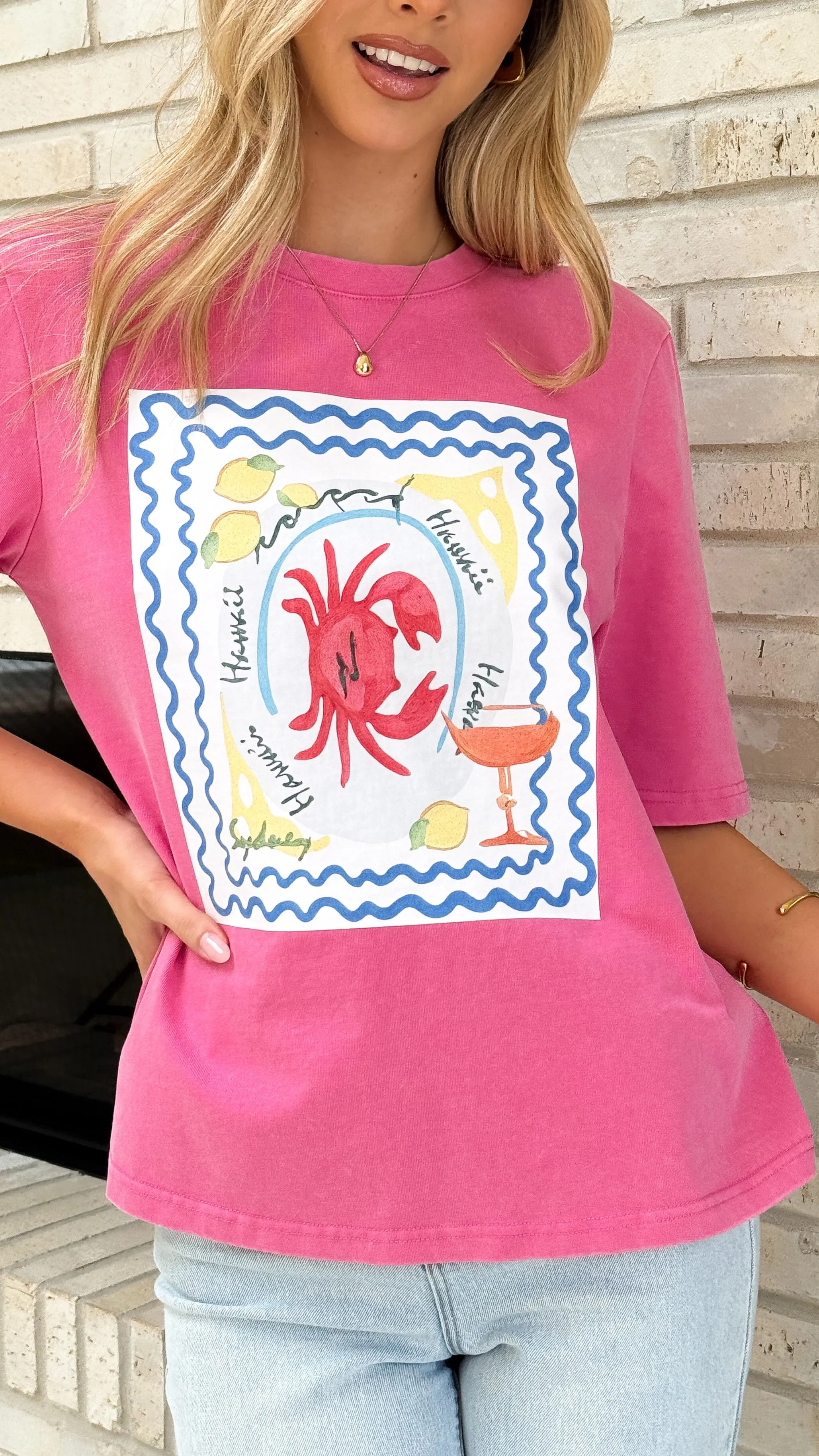 Tropic Tee - Pink