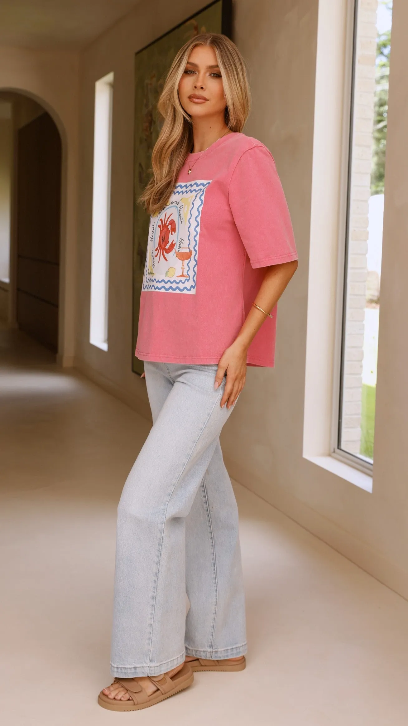 Tropic Tee - Pink