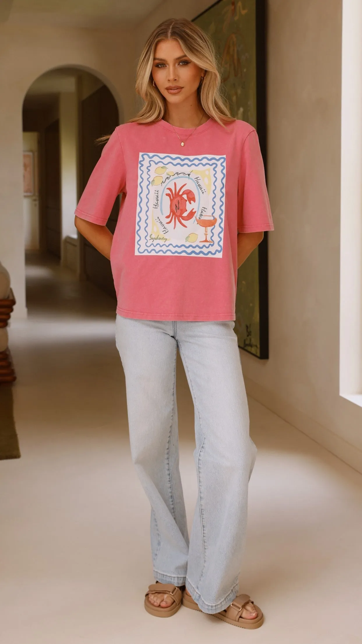 Tropic Tee - Pink
