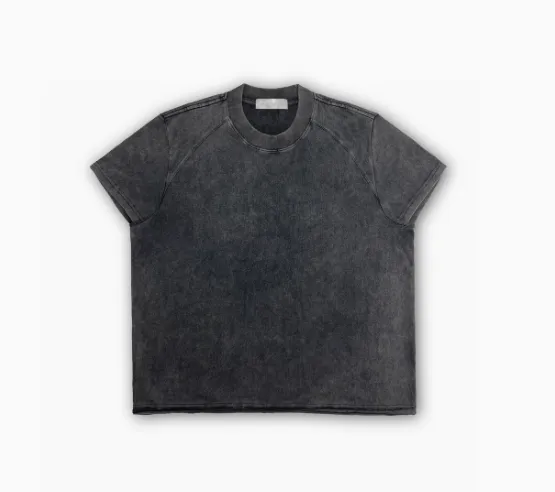 UNIFORM STRUCTURE TEE WASHED ASH
