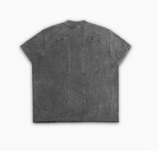 UNIFORM STRUCTURE TEE WASHED ASH
