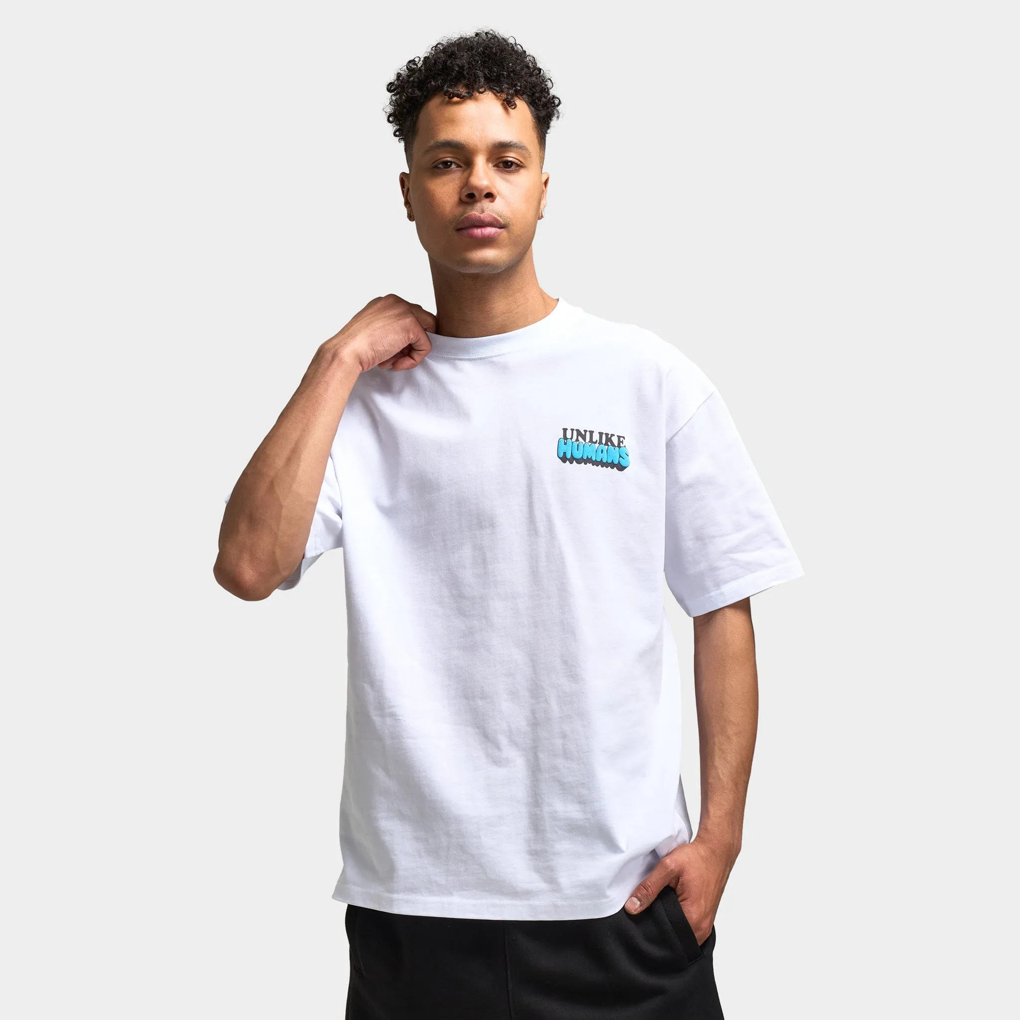 Unlike Humans Design Dept Graphic T-Shirt / Optic White