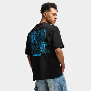 Unlike Humans Hindsight Graphic T-Shirt / Navy
