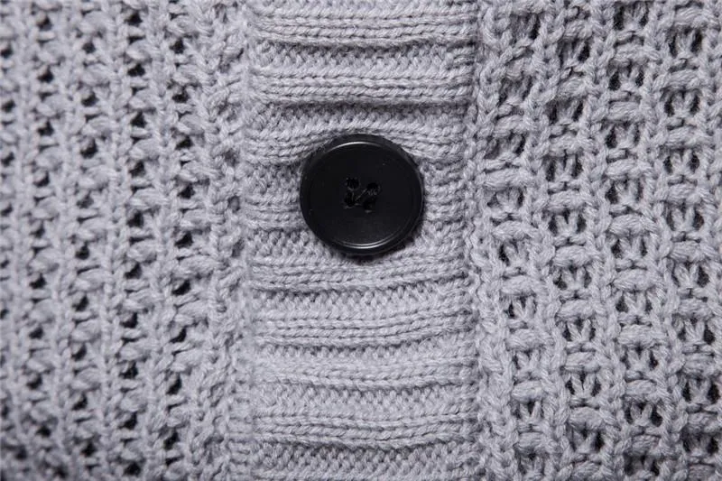 West Louis™ Turndown Collar Slim Sweater