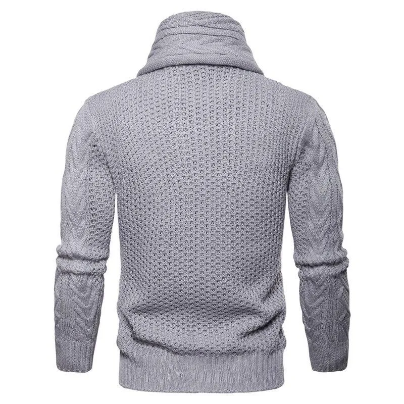 West Louis™ Turndown Collar Slim Sweater