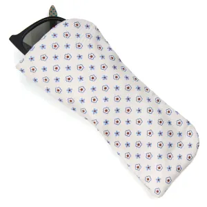 WHITE GLASSES CASE