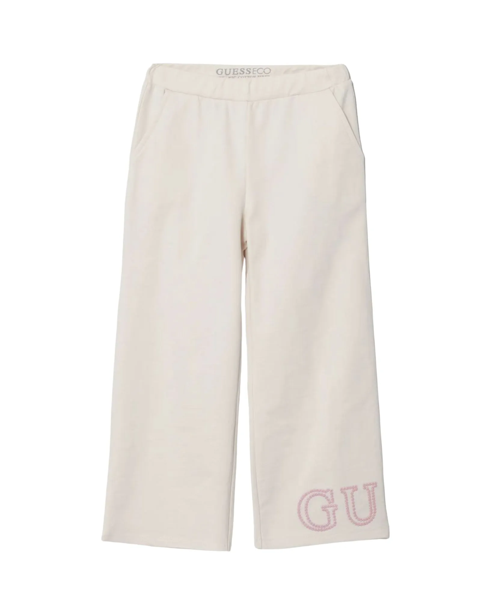 White Long Tracksuit Pants (2–7)