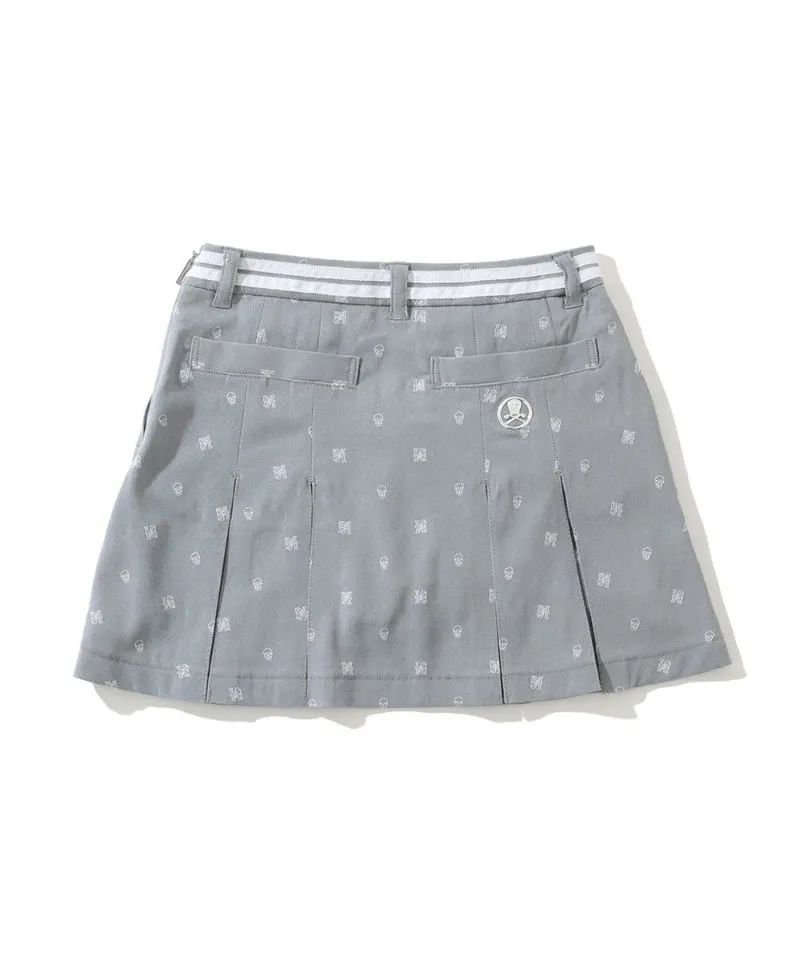 Women's Enigma Pleats Skirt Light Grey