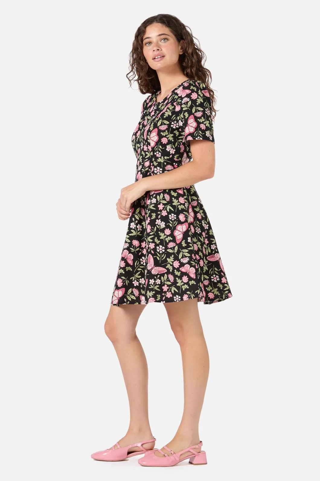 Yvette Butterfly Mini Dress